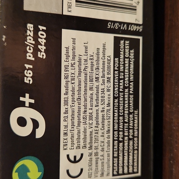 k'nex Blizzard Blast Roller Coaster Set, NIB - Picture 3 of 8